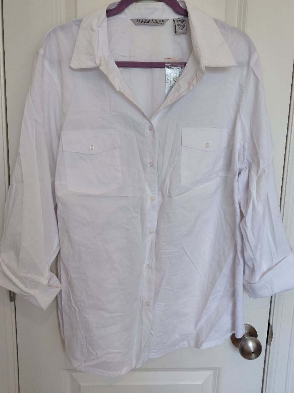 White Button Down